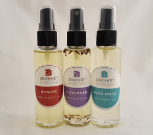 Hydrating body oil. seal dry oil, none greasy, ideal for damp skin
