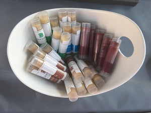 Lip Balm Shimmer and Natural Flavor