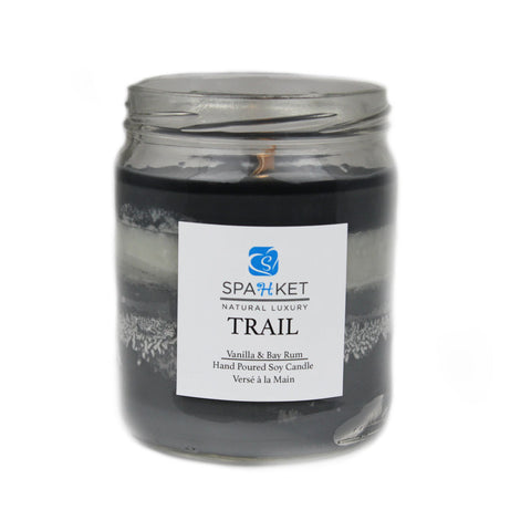 TRAIL SOY CANDLE - Vanilla and bay rum