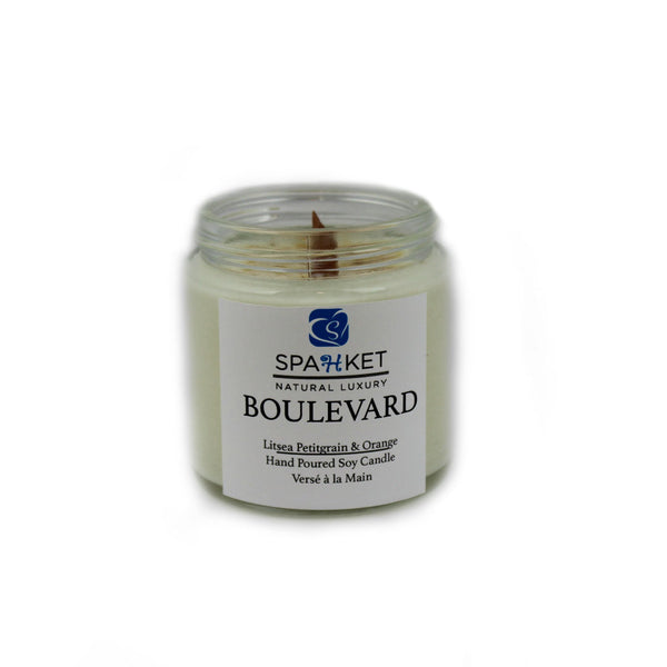 BOULEVARD SOY CANDLE- Litsea, petitgrain and orange